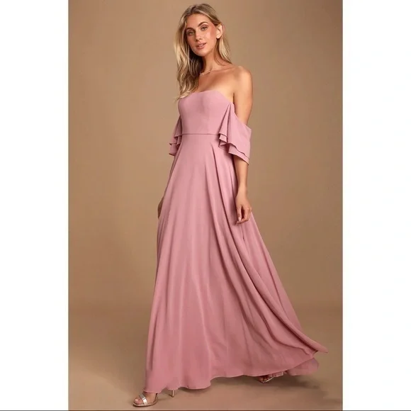 chinese dress ladies Nellie | Bailey's Blossoms | Ruffle Maxi Dress main image 1